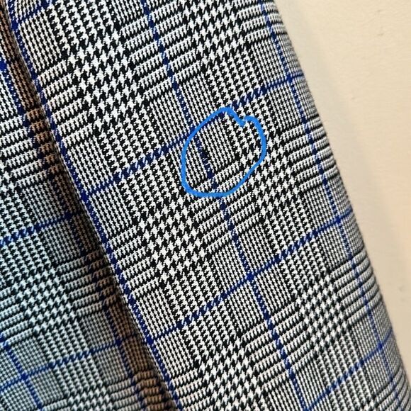 Pendleton VTG Virgin Wool Plaid Blazer 12P - Picture 5 of 9